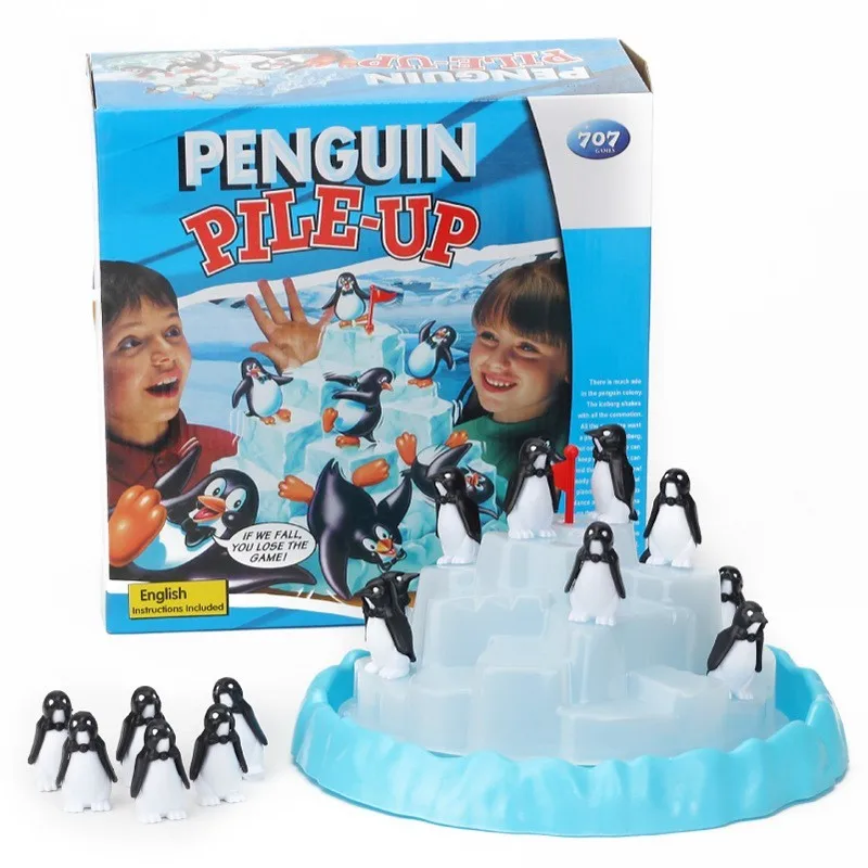 Iceberg Penguin Многослойные Сбалансированные Игрушки Настольная Головоломка Для