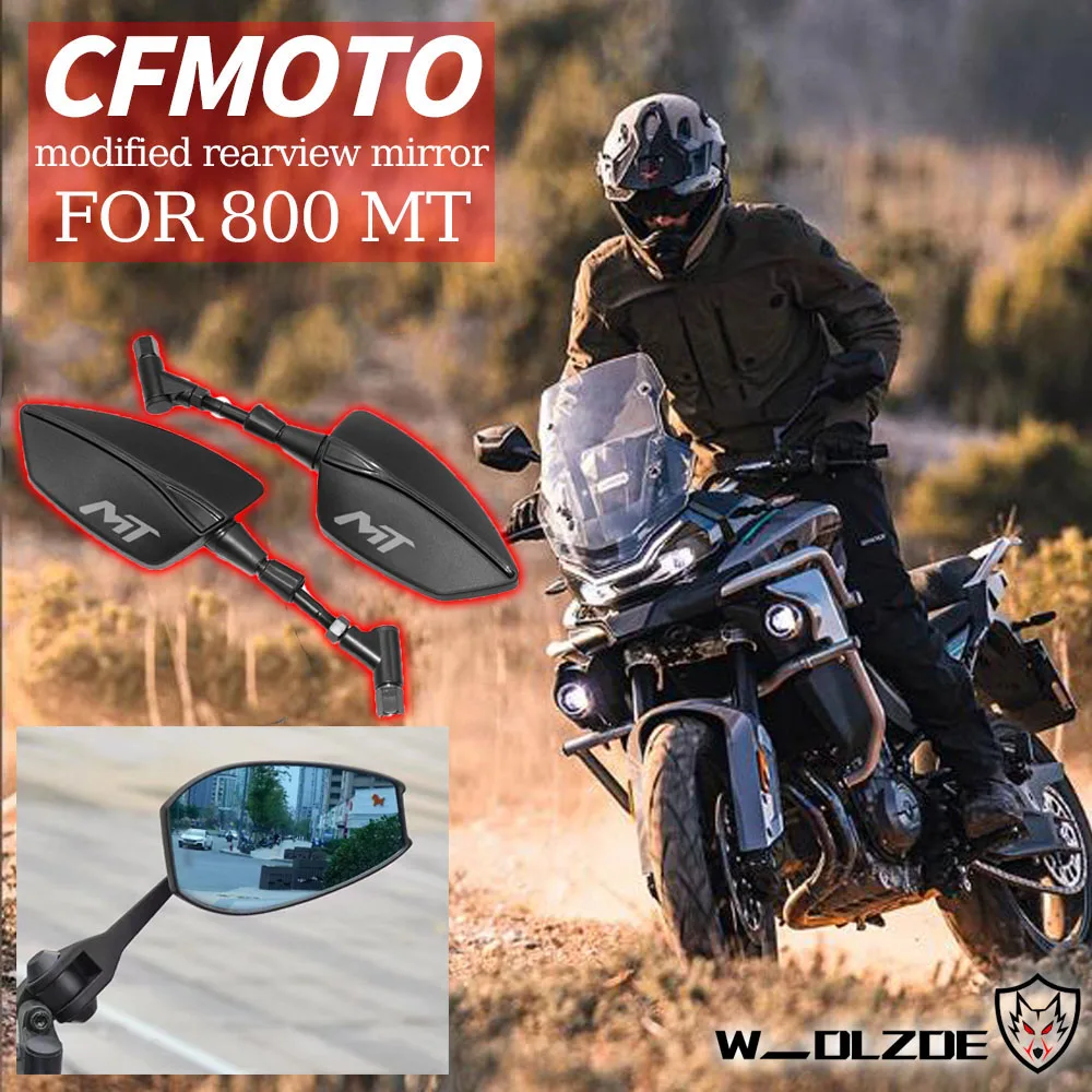 

Для мотоциклетного зеркала заднего вида CFMOTO 800MT 800 MT MT800, новое модифицированное зеркало заднего вида с резервуаром для воды и крышкой Netument