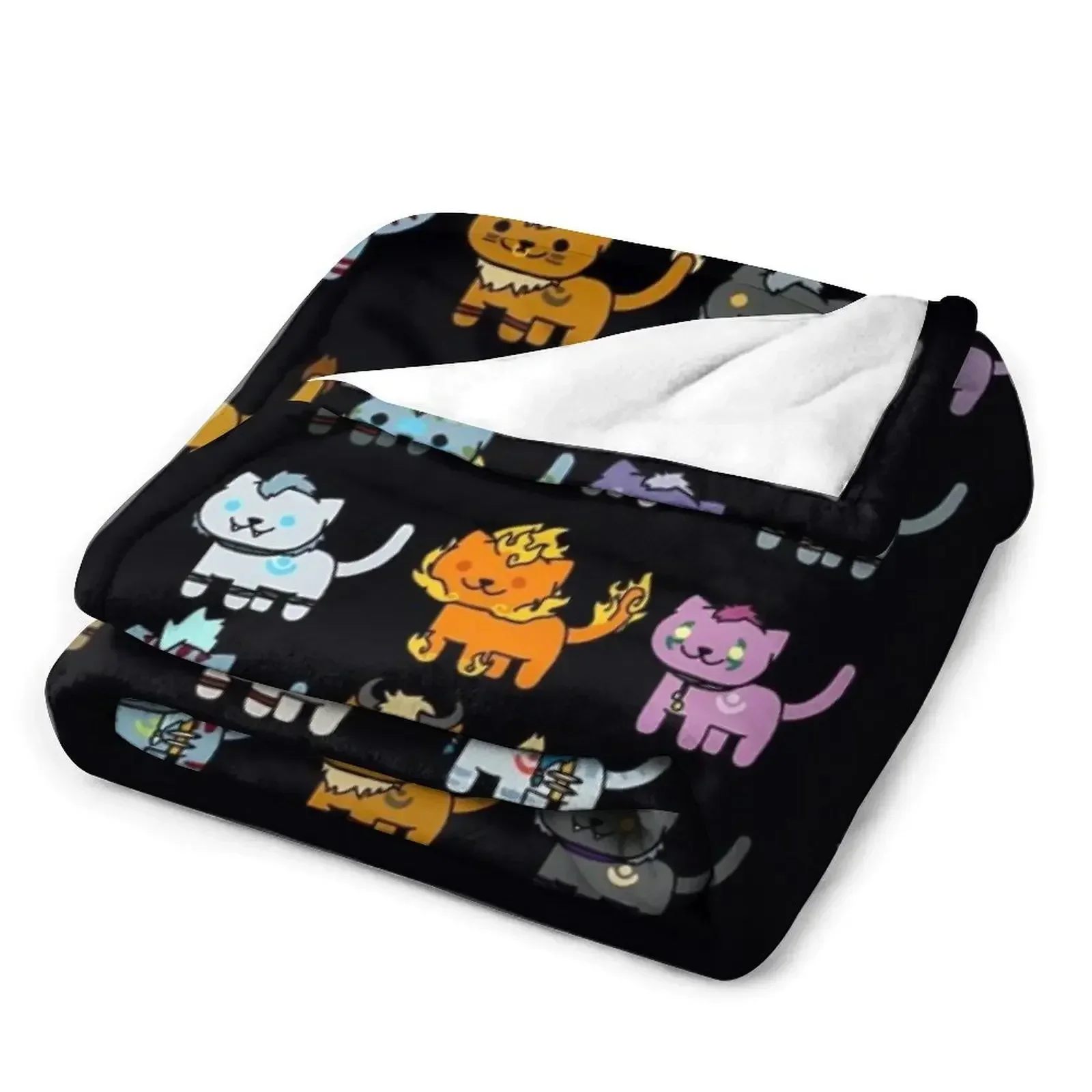 Neko Atsume Feral Druid Brug Плед для дивана Полярные одеяла