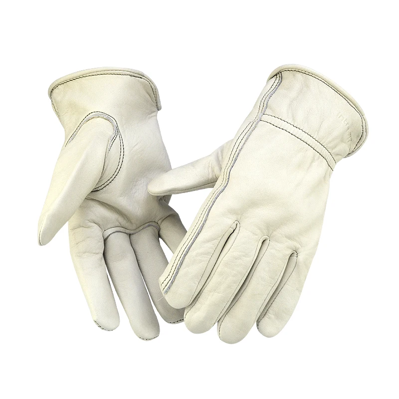 

Защитные рабочие перчатки XYEHS IN9011 из воловьей кожи, перчатки для строительства, вождения, склада, садоводства