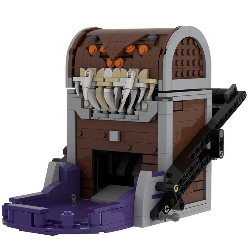 MOC классическая игра Horror Castle Prison Dungeon комплект строительных блоков
