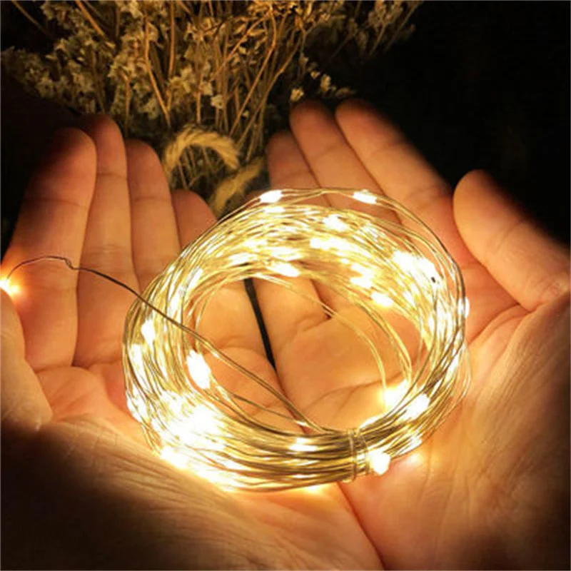 

Christmas Lights Garland New Year 2022 Fairy Lights String Christmas Decor for Home Christmas Tree Decor Noel Cristmas Ornaments