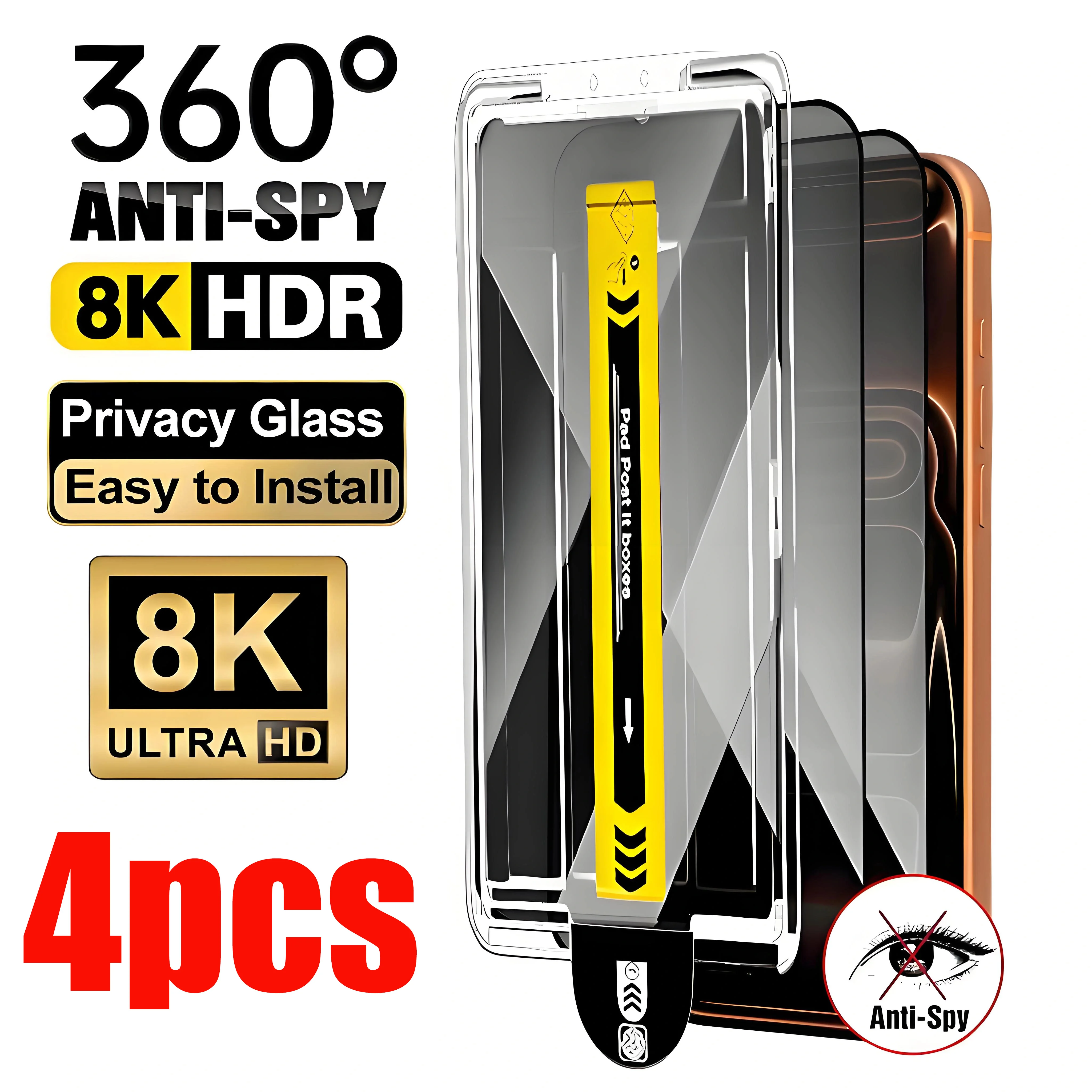 Фото 4 шт. антишпионская защитная пленка для экрана для Xiaomi 15T Pro 14 13T 11 11T 11i 11X 12T Mi 10i 10T Lite конфиденциальная пленка из закаленного стекла №1