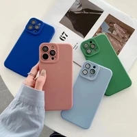 new camera frame film luxury case for iphone 13 12 11 pro max xs max iphone case for xr 7 8 plus soft protect cover camera lens