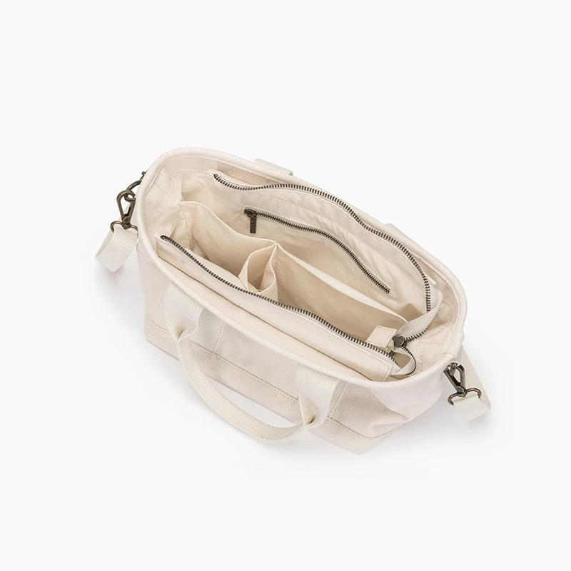 Женская Холщовая Сумка с текстурой вместительная Простая Сумка-тоут на одно