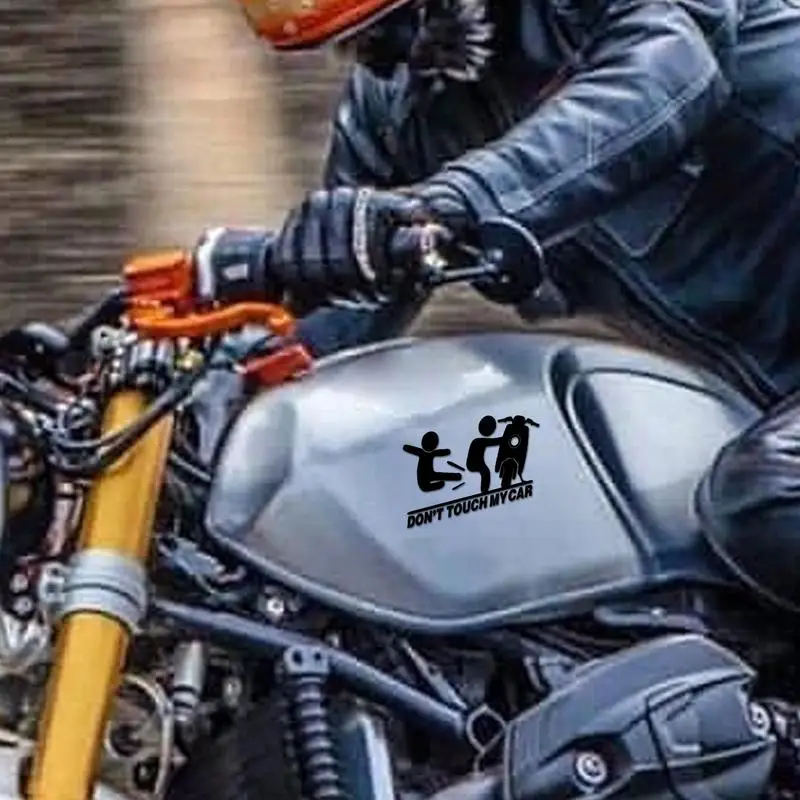10X6 см не прикасайтесь к моему автомобилю наклейки на автомобиль 10 шт.