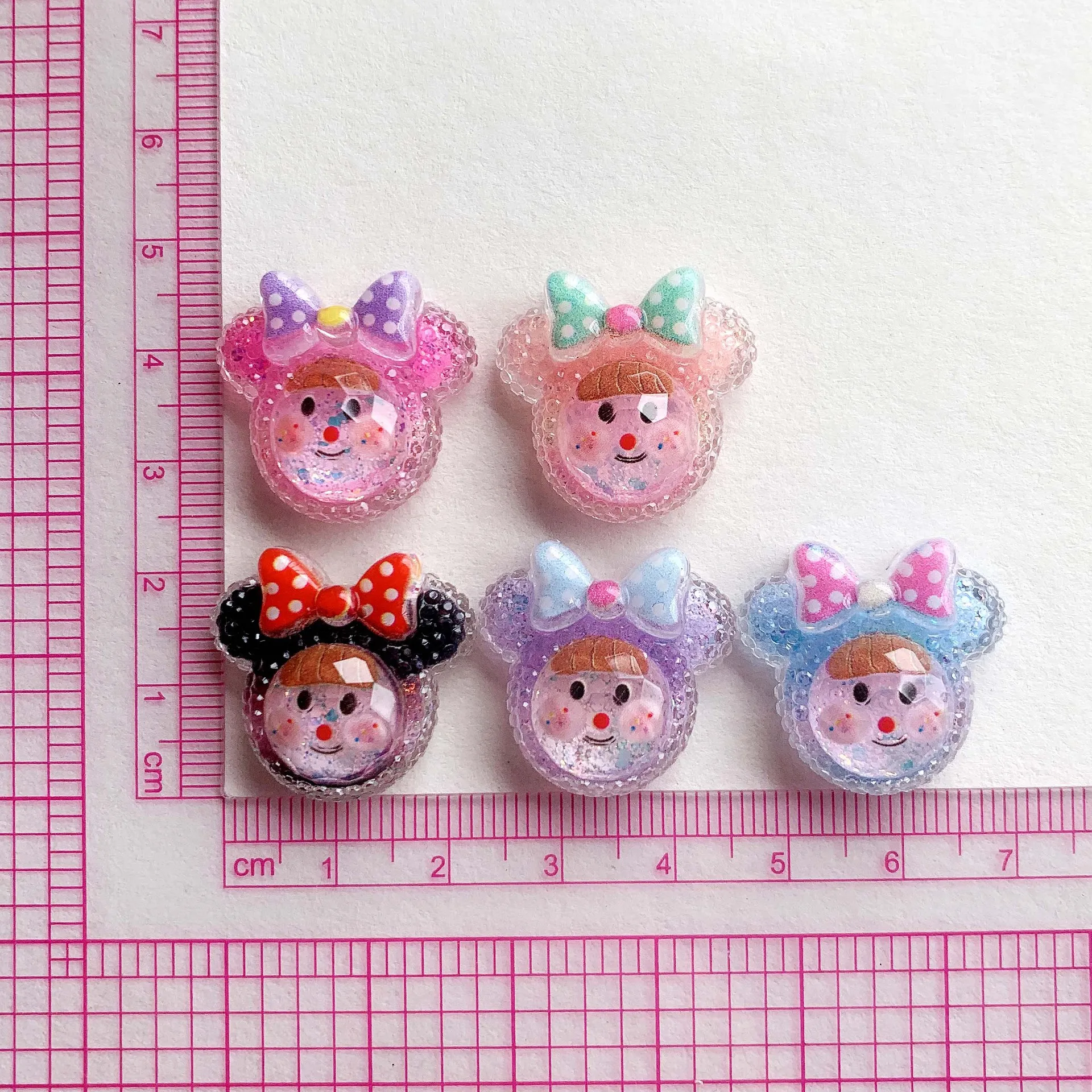 5 шт. полупрозрачные блестки