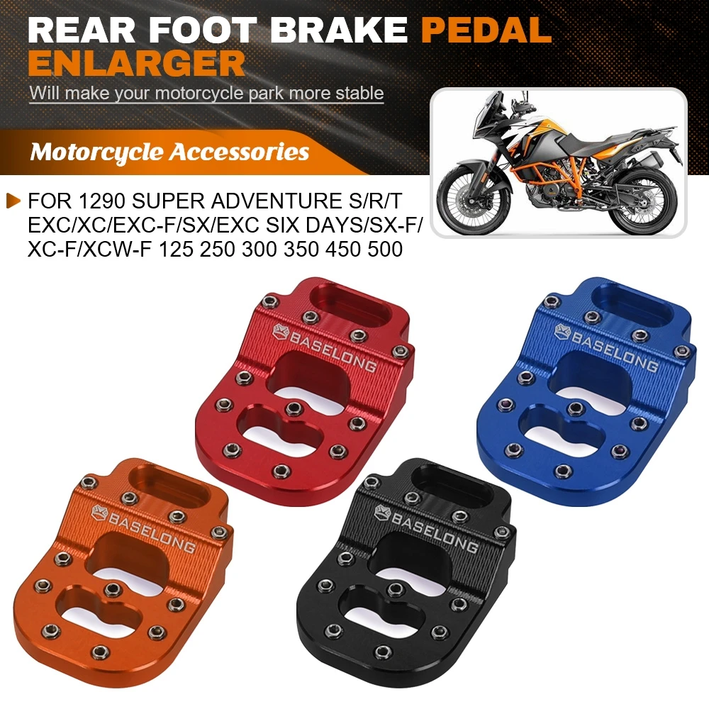 Для 1290 Super Adventure S/R/T EXC/XC/EXC-F/SX/EXC SIX DAYS/SX-F/XC-F/XCW-F 125 250 300 350 450 500 Расширение для педали