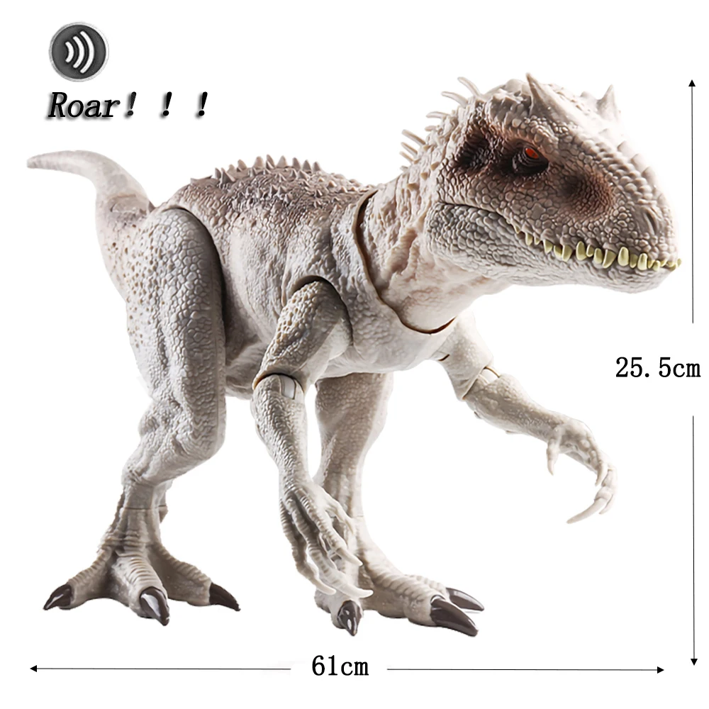 24-Inch Indominus Rex Premium Collectible Jurassic World Dinosaur, Tyrannosaurus Toy for Kids Holiday Birthday Gifts