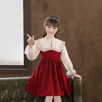 girls dress 2022 new korean version of the foreign style mesh childrens princess skirt girl fashion casual skirt summer
