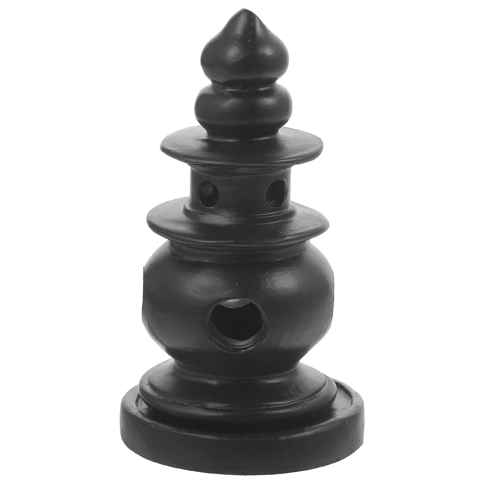 

Mini Tower Statue Resin Pavilion Bonsai Micro Landscape Pagoda Decoration