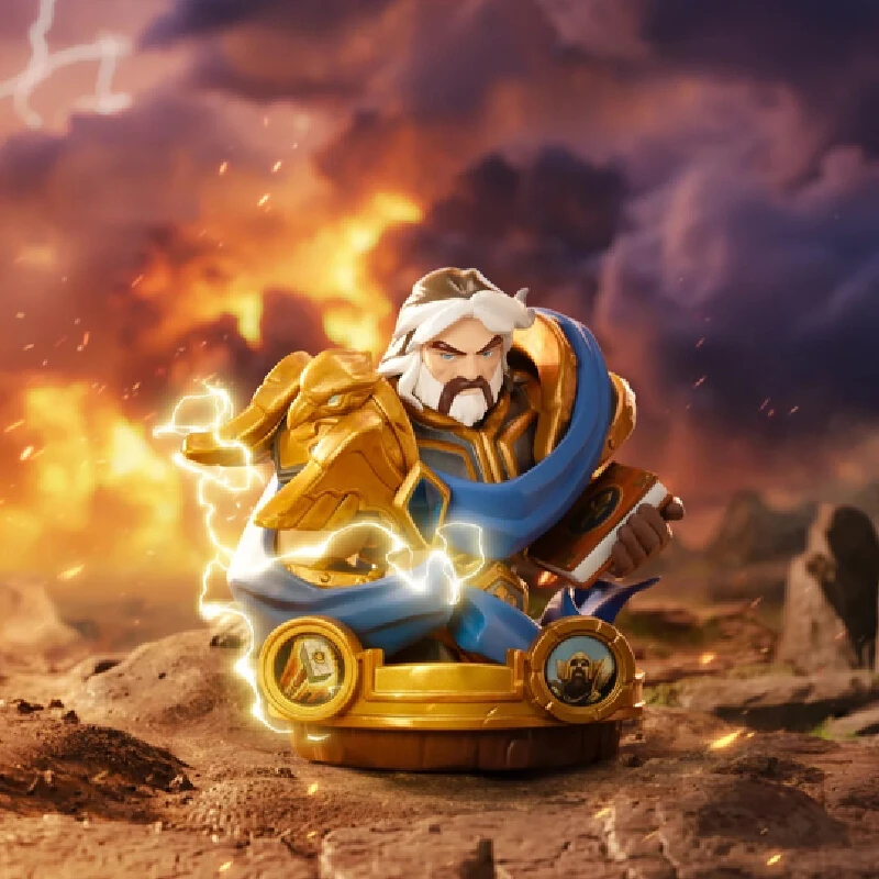 Фото Коллекционные фигурки Popmart Hearthstone Heroes of Warcraft: Серия «Легенды Таверны» (Blind Box) – Модный сувенир, подарок для фанатов №1