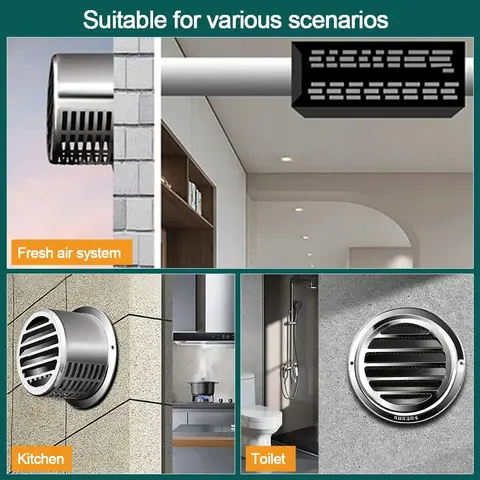 150 мм 304 нержавеющая стальная крышка дымохода, наружная стена, дымоотвод, вытяжной колпак, воздуховыпускное отверстие, защитная крышка для крыши, вентиляционное отверстие, камины