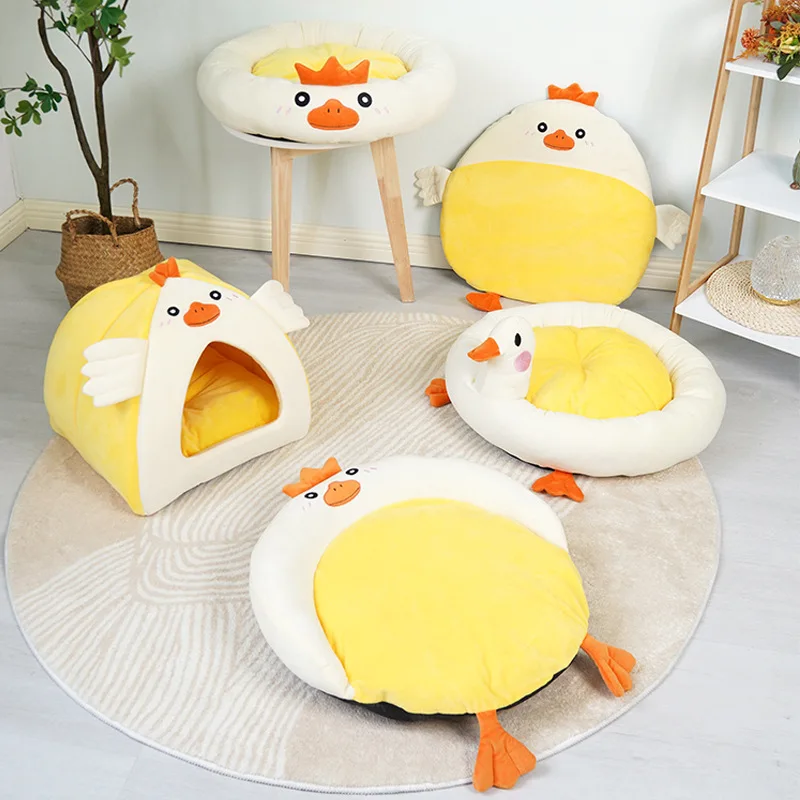 

Warm Cat Kennel In Winter Soft Cat Mat Kennel For All Seasons