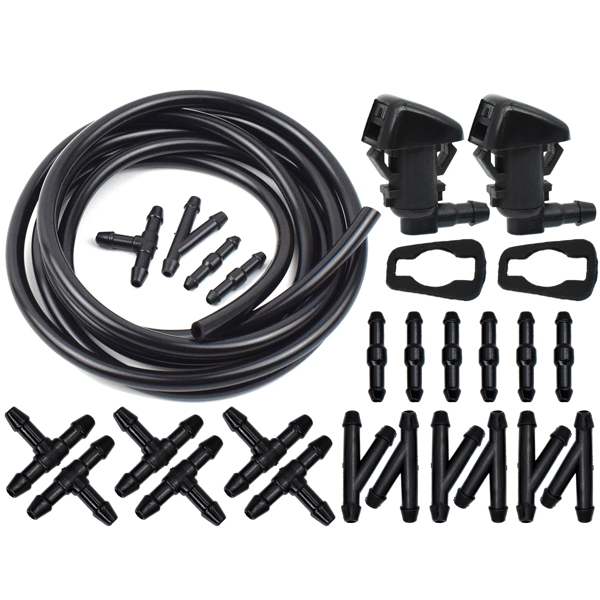 

Для Jeep Grand Cherokee WK2 2011-2019 Liberty KK Commander Dodge Nitro Durango автомобильное стеклоочиститель сопла омывателя распылительный шланг