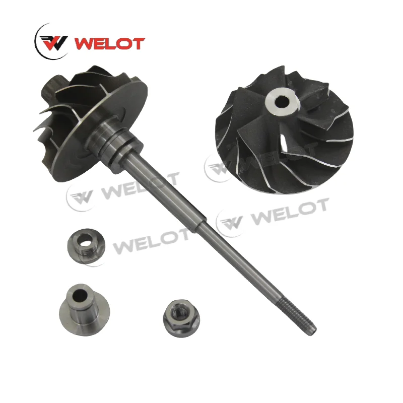 Фото 49173-07503 49173-07502 Турборотор TD02 ШАЛЬ и КОЛЕС 49173-07504 Для Ford Fiesta VI 1.6 TDCi 66Kw 90HP DV6ATED4 2005- №1