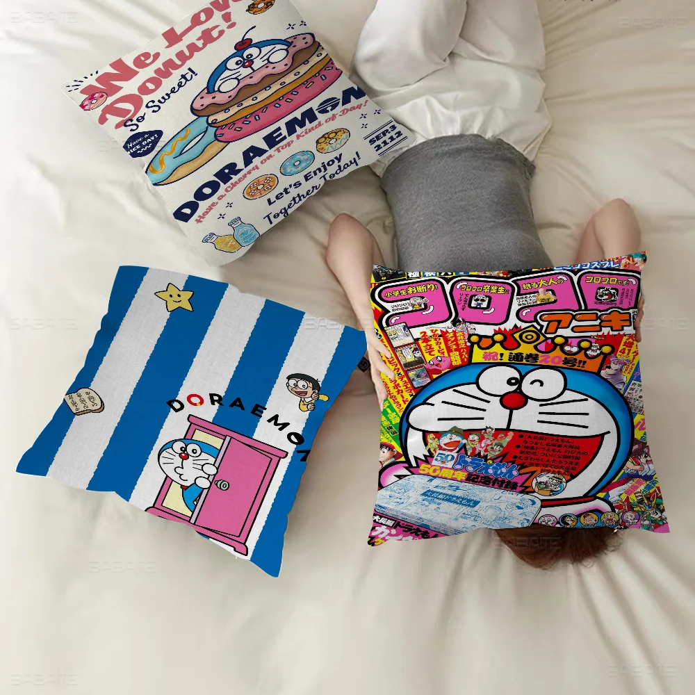 Наволочка Doraemon для спальни и гостиной дивана декоративная наволочка