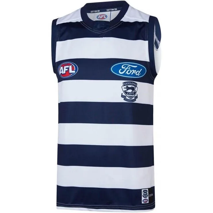 

AFL GEELONG CATS 2019 MEN'S HOME JERSEY size S-3XL