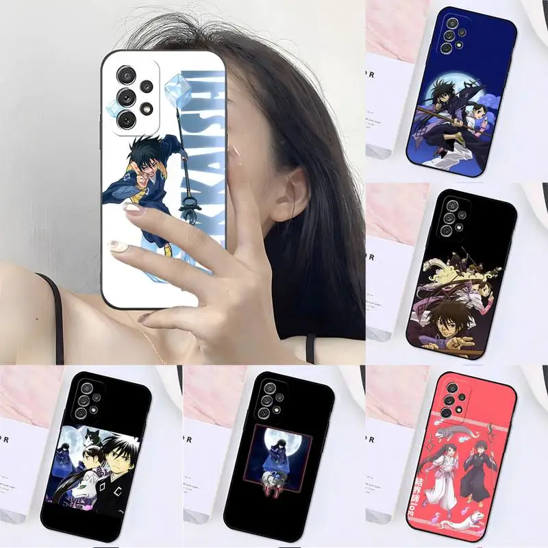 Мультяшный чехол для телефона Kekkaishi, чехол, чехлы для Samsung S21, S30, Ultra, S20, Fe Lite, S21fe, S9, S10, E Plus, противоударный чехол