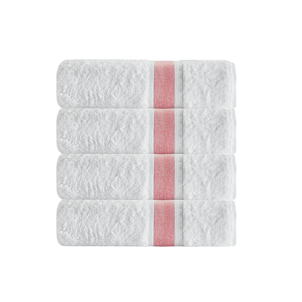 Enchante Home - Unique Bath Towels - 4 Piece Bath Towels, Long Staple Turkish Towel - Quick Dry, Soft, Absorbent