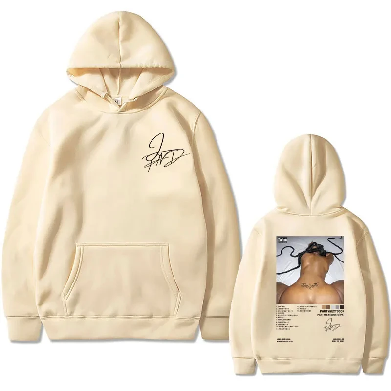 Partynextdoor 4 Обложка Альбома Толстовка С Графическим Рисунком Унисекс Большой