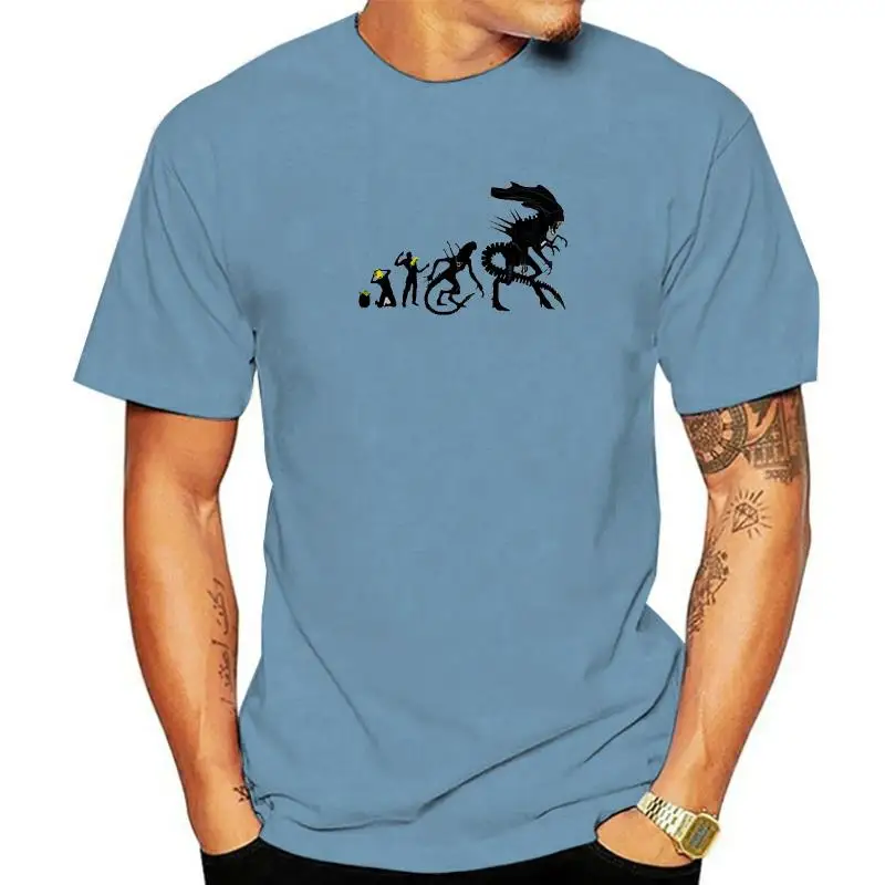 

Футболка alien Мужская в стиле Харадзюку, смешная одежда, топ в стиле хип-хоп, уличная одежда