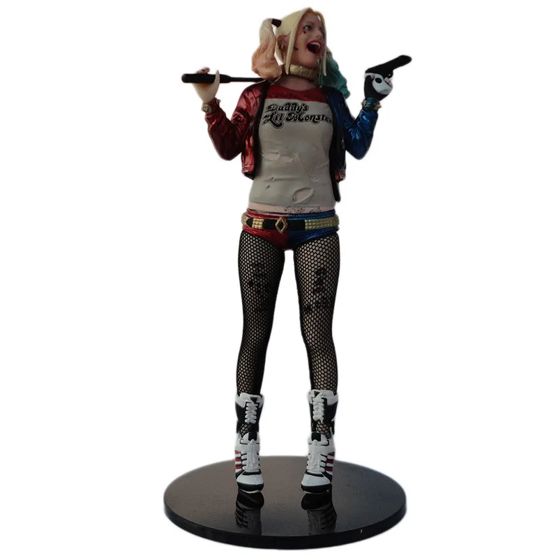 

20cm Suicide Squad Harley Quinn Anime Action Figure PVC toys Collection figures for friends gifts Christmas