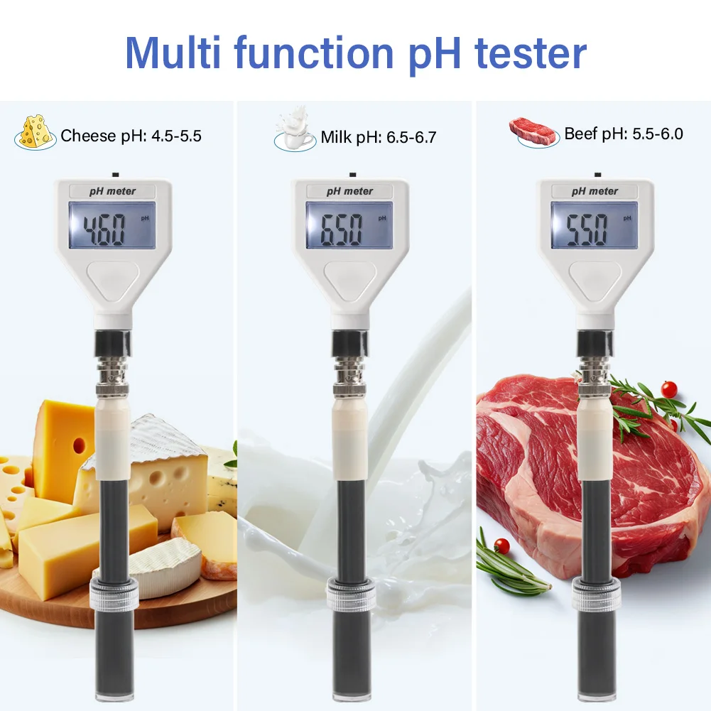 Цифровой измерительный прибор для измерения pH пищевых продуктов инструмент