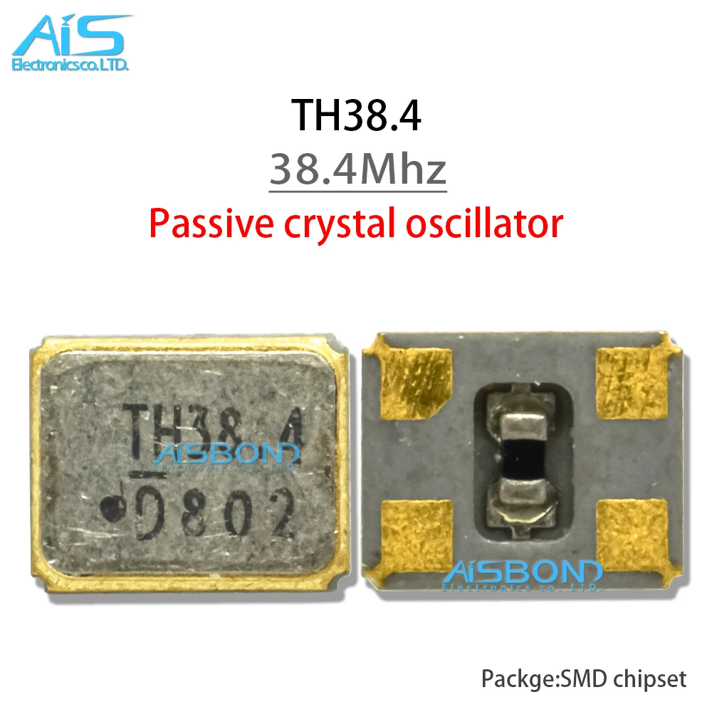 

5Pcs/Lot Passive crystal oscillator TH38.4 38.4MHZ TCXO 38.4 38.400 MHZ oscillator