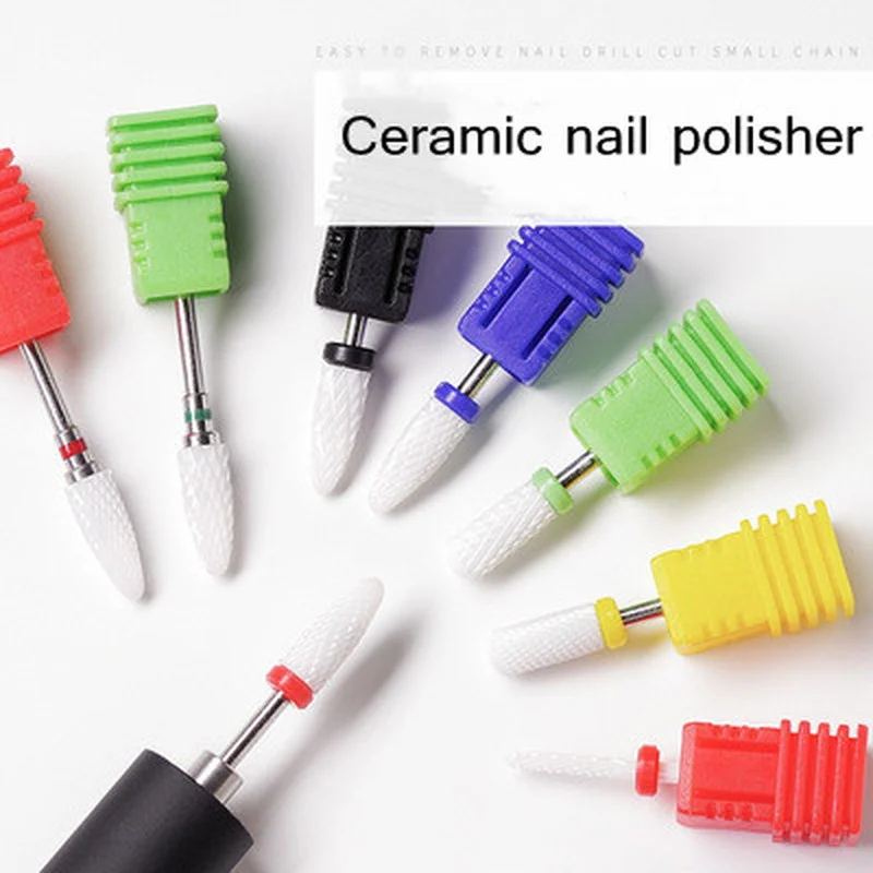 

Nail Drill Bits Electric Manicure Machine Accessories New Rotary Burr Milling Cutter For Manicure Nail File Remover Brush Tools