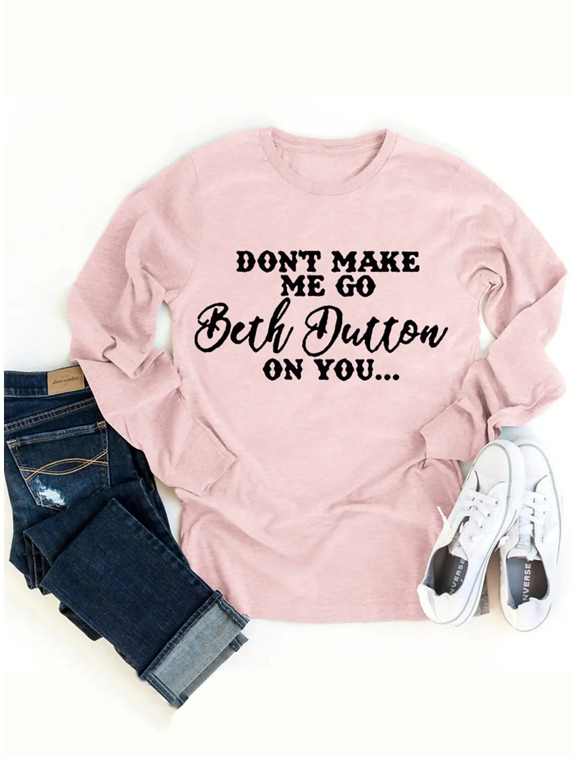 

Women's T shirt Tee Pearl Grass Leaf Print Long Sleeve Holiday Weekend Basic St. Patrick's Day Round Neck Regular Floral
