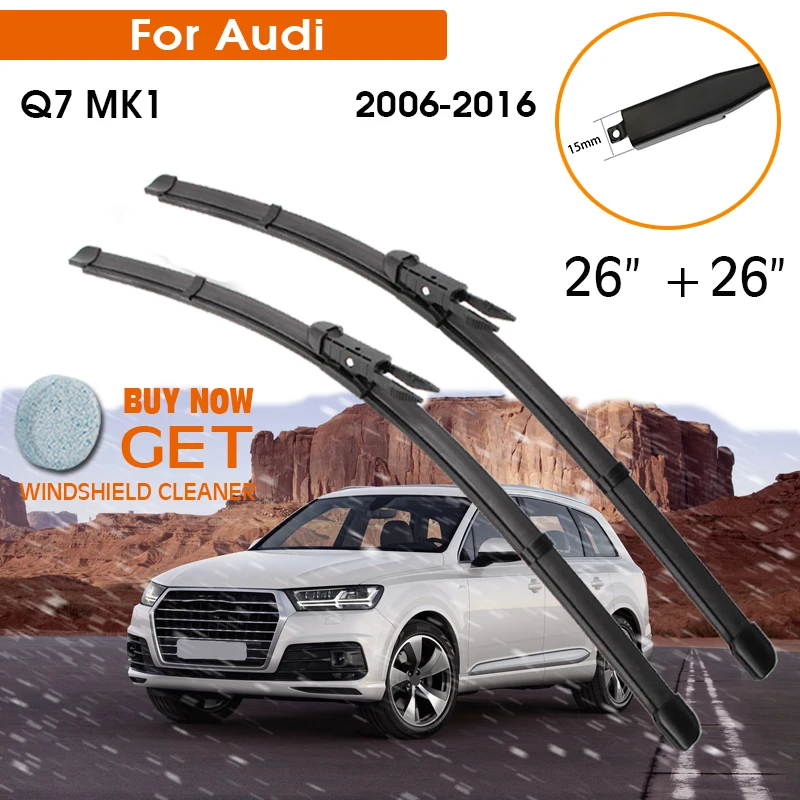 Автомобильные стеклоочистители для Audi Q7 MK1 2006-2016 лобовое стекло резиновый