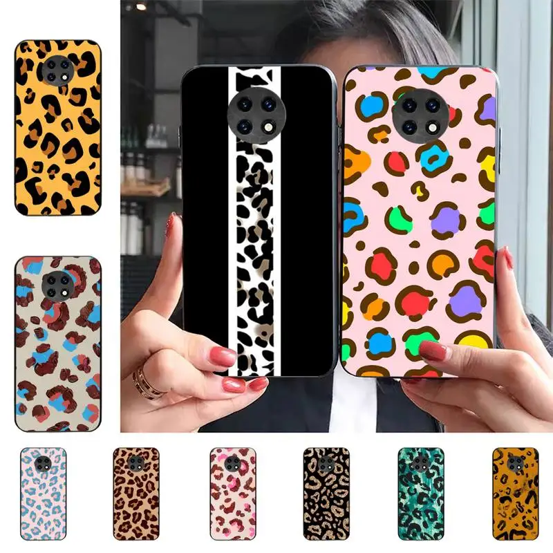 

MaiYaCa Leopard Print Phone Case for Samsung A51 A30s A52 A71 A12 for Huawei Honor 10i for OPPO vivo Y11 cover