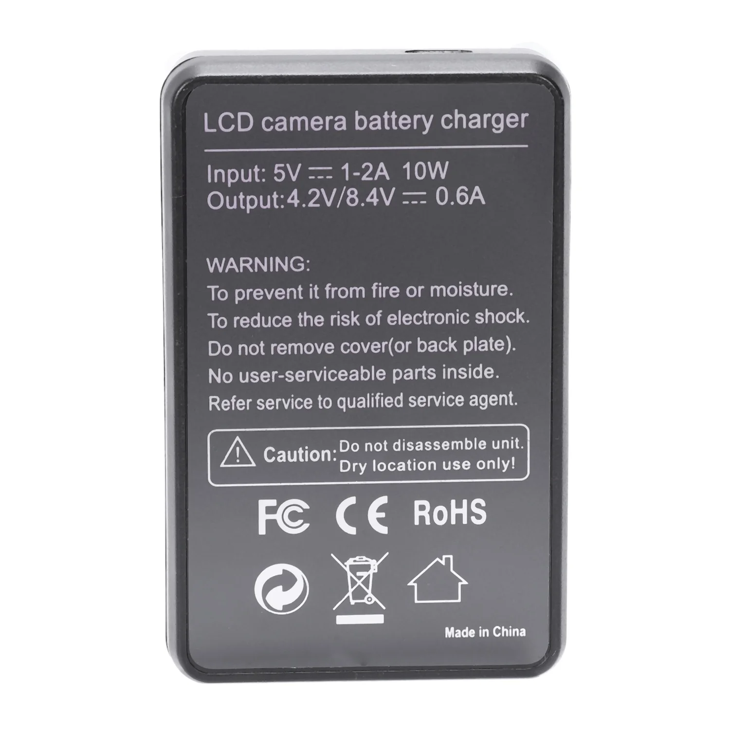 Умное зарядное устройство для аккумуляторной батареи ЖК-дисплей один слот W