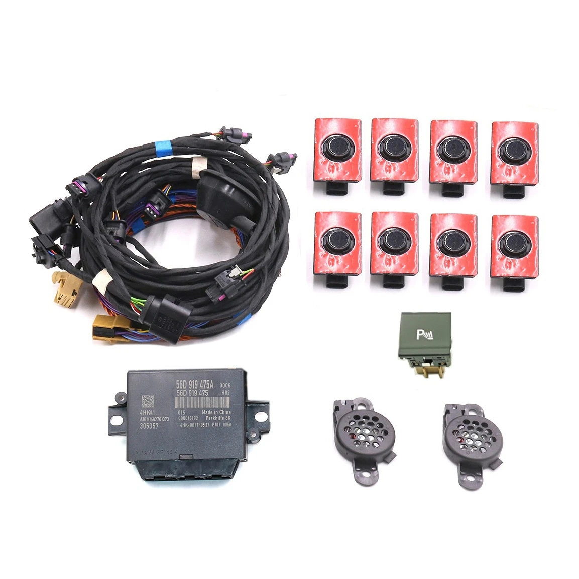 Для PQ35 POLO 6C Park Pilot передний и задний 8-датчик 8K PDC OPS