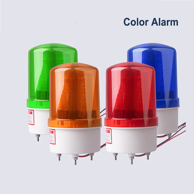 

LTE-1101LJ Rotary Alarm Light Flashing Light LED Audible Visual Alarm Warning Flash Light Rotating Strobe Alarm 12V24V220V380V