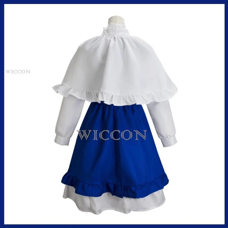 Женский костюм для косплея Tomoyo Daidouji голубое платье Милая юбка принцессы