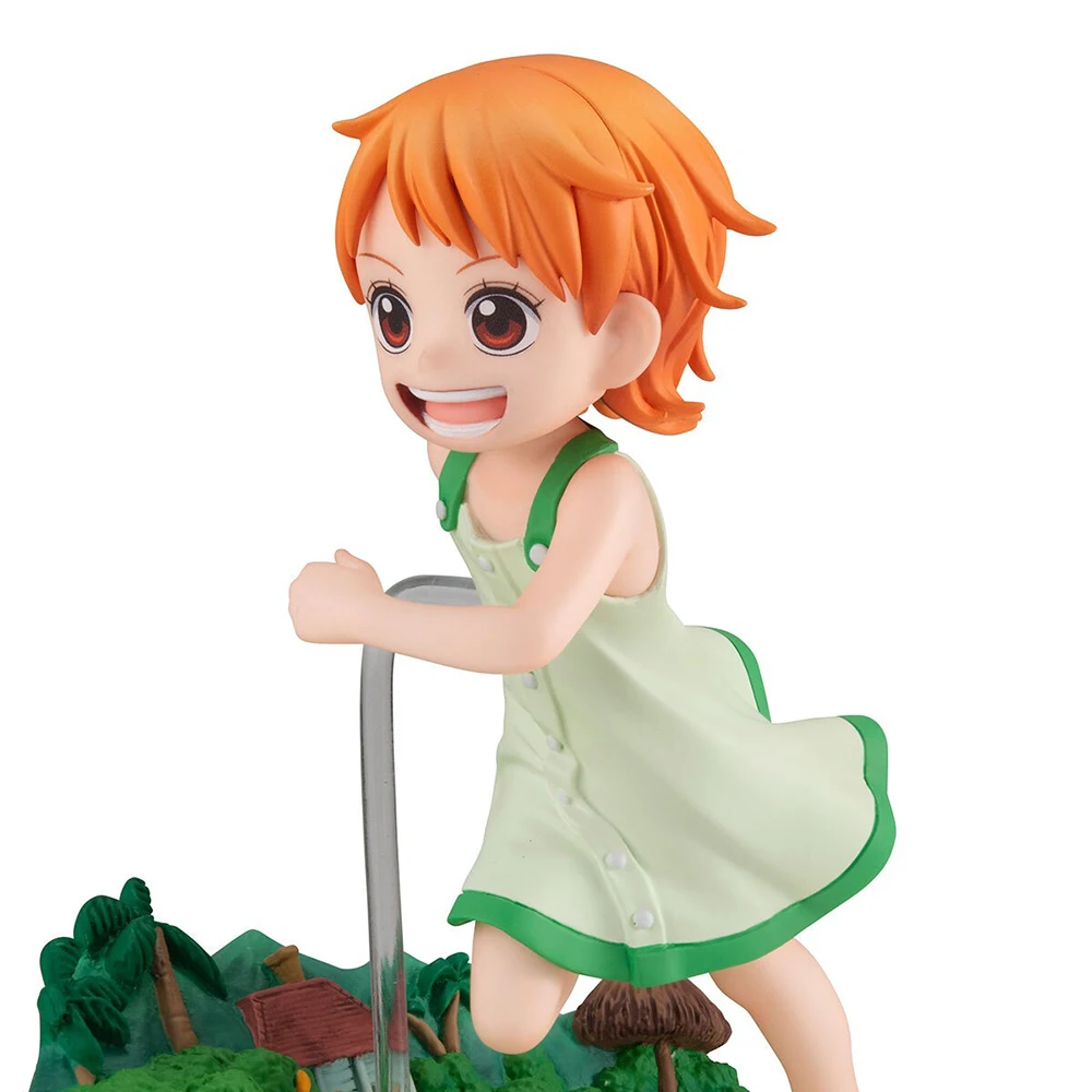 Оригинальный Новый MegaHouse G.E.M. Серия One Piece Nami (бег! Бег!) Коллекционная Аниме Фигурка