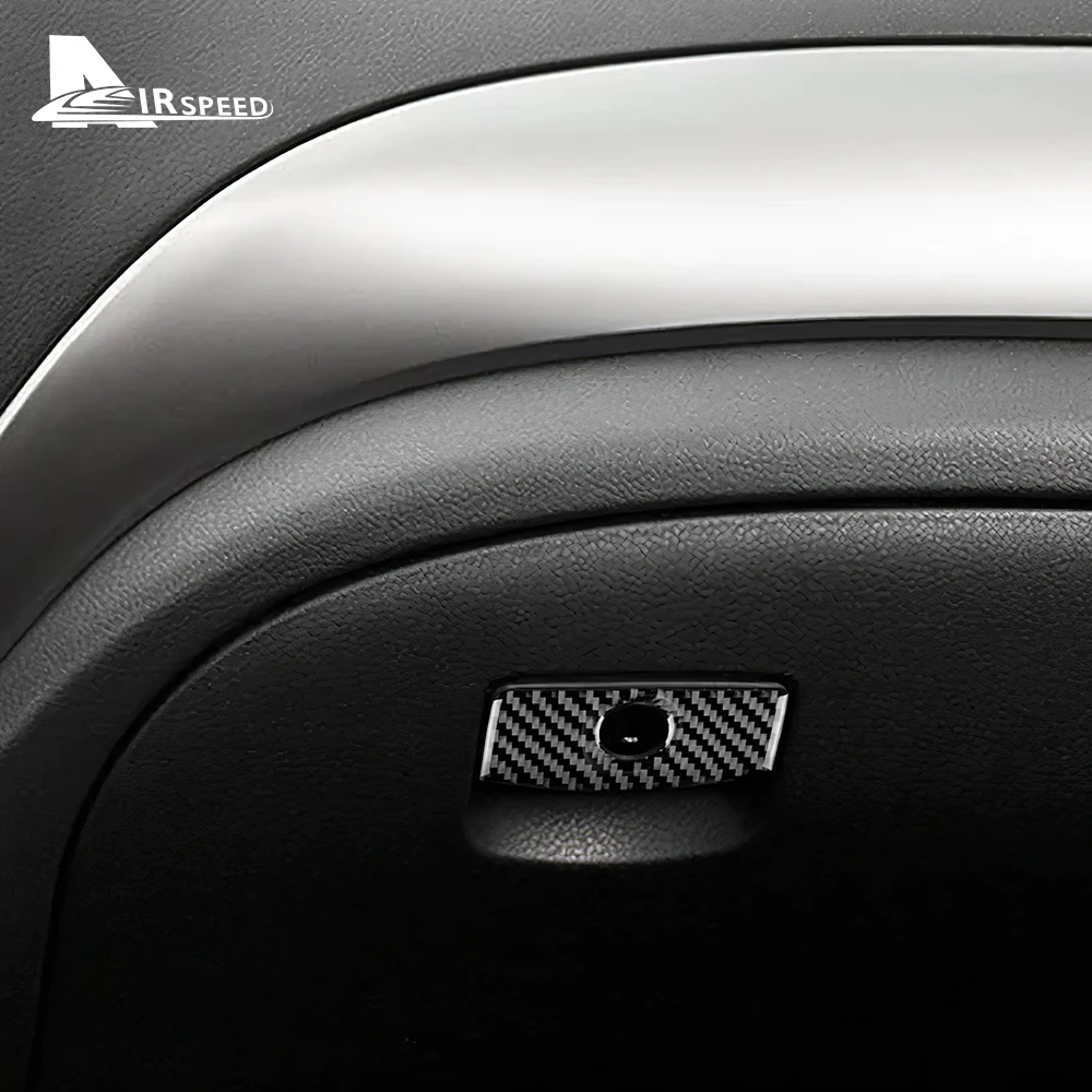 Настоящее углеродное волокно для Subaru Impreza 2009 2010 1 Автомобильная центральная