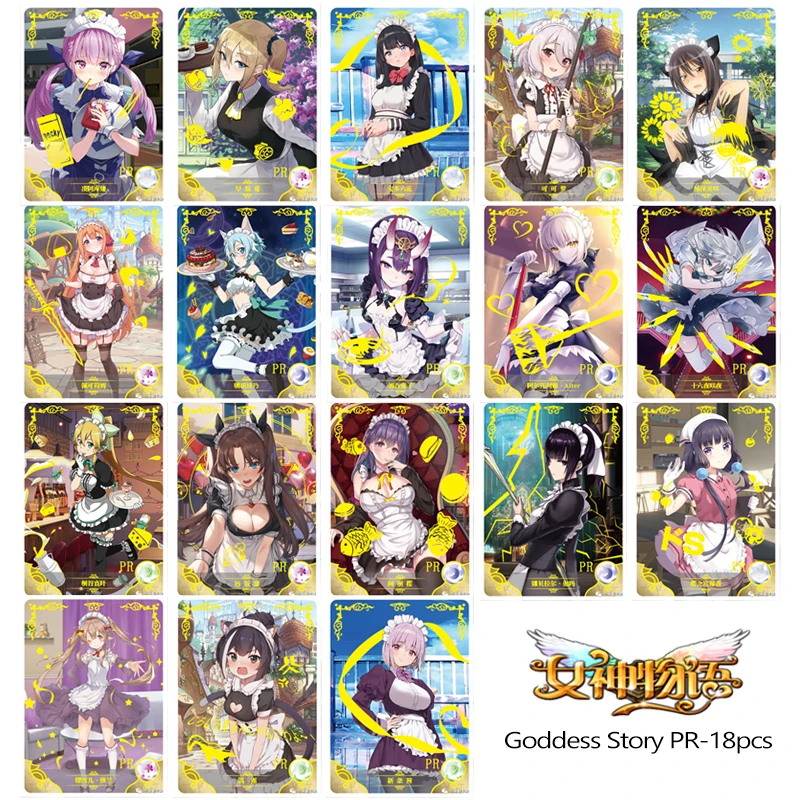 

Карта-вспышка для детей с героями аниме «История богини»