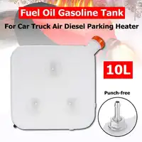 Autoleader 2pcs 10L Plastic Fuel Water Tank Storage Canister Water Tank For Car Truck Air Heater Parking Heater Accessories