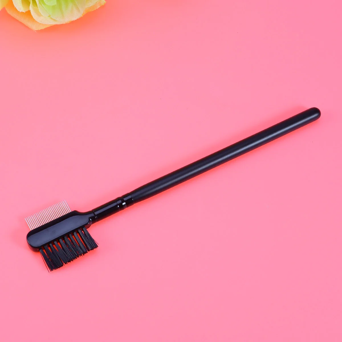 

1PC Eyelash Comb Stainless Steel Eyelash Makeup Comb Brush for Lady