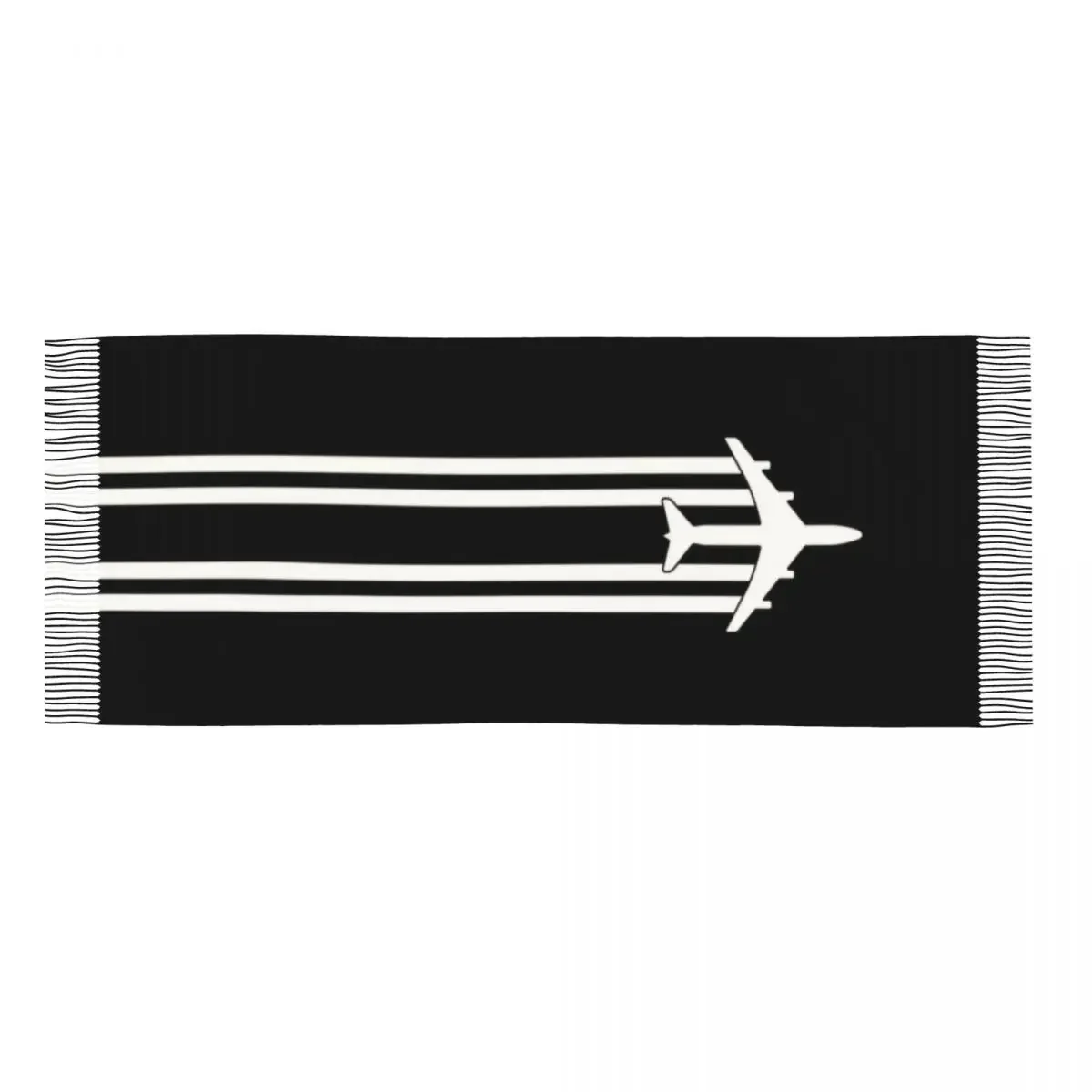 Зимний теплый шарф для мужчин и женщин с принтом на заказ