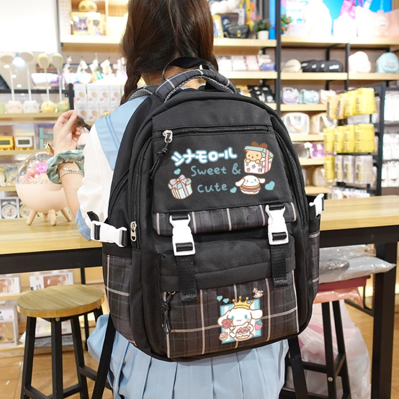 

Kawaii Sanrio Cinnamoroll рюкзак школьный рюкзак аниме рюкзак для детей милый школьный рюкзак для девочек мальчиков детские подарки на день рождения