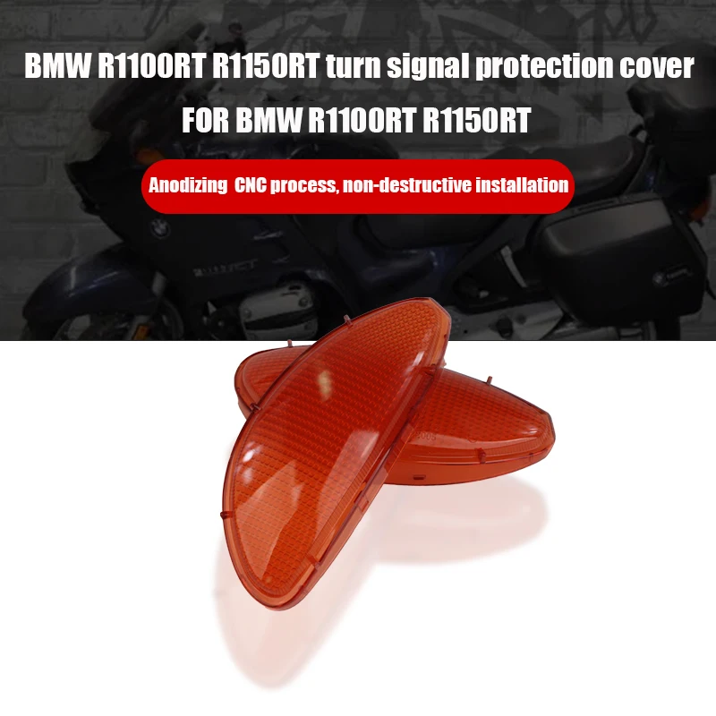 

For BMW R1150RT R1100RT R 1150 1100 R T 1995-2005 Front Turn Signals Light Lamp Housing Motorcycle Indicator Blinker Lens Cover