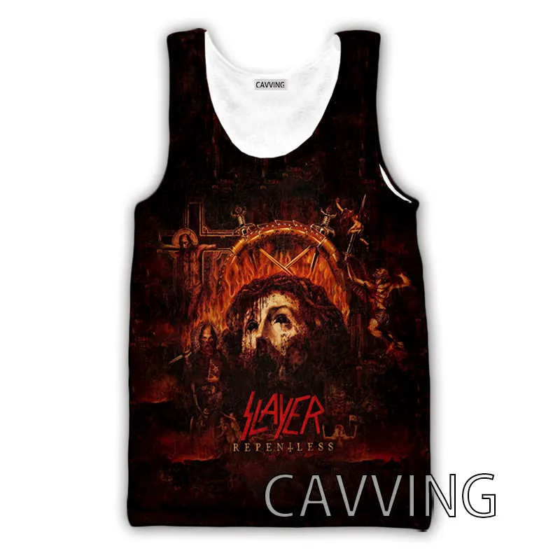 Майка с 3D принтом SLAYER ROCK |