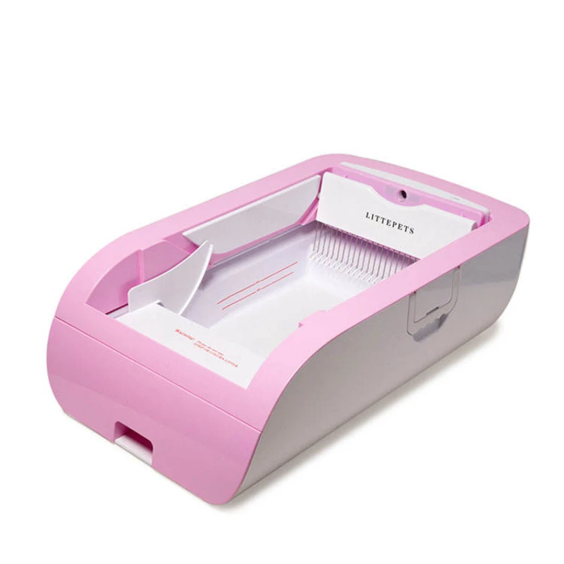 

Factory direct sales semi-closed open indoor cat toilet with ceiling large size simple and easy to clean cat litter box