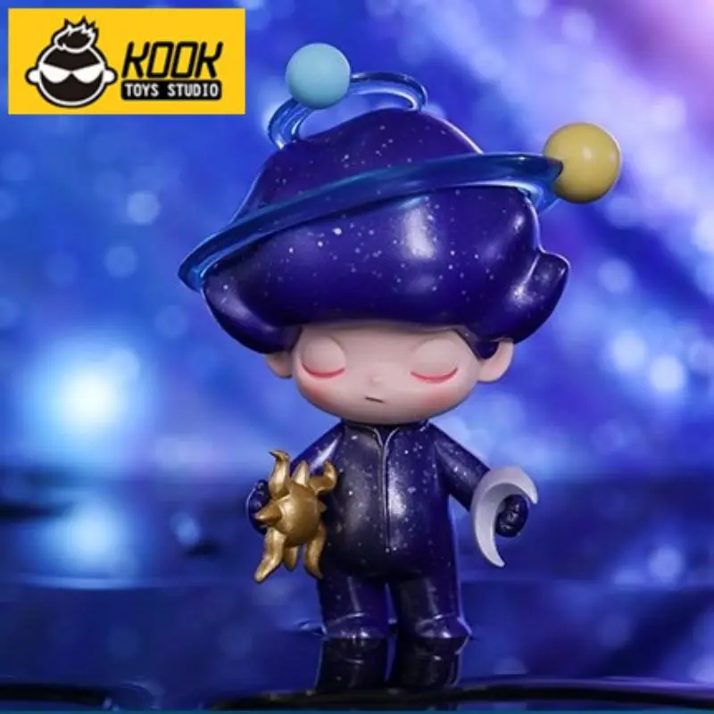 

Dimoo Space Travel Series Blind Box Original Popmart Kawaii Action Anime Figures Cute Collection Toys Caja Bag Birthday Gifts