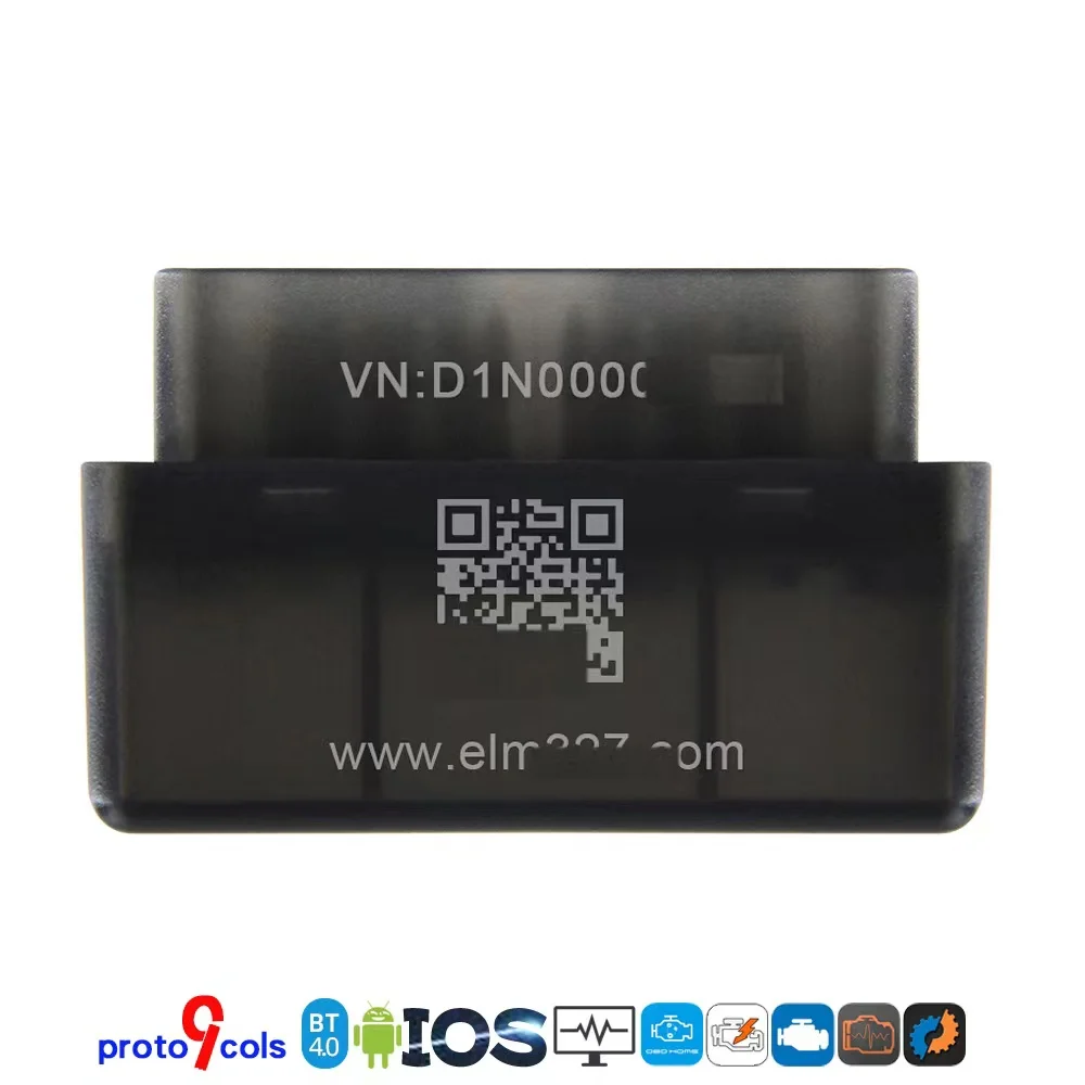 Bluetooth 4.0 ELM 327 V1.5 Mini ELM327 OBD2 Scanner V1 5 Adapter Supports 9 Protocols for IOS Android/PC |