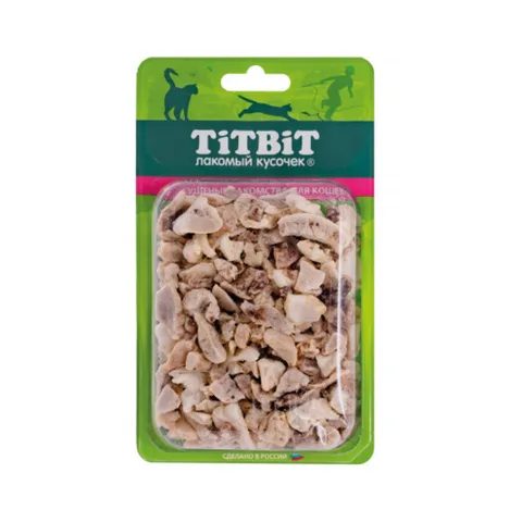 TiTBiT лакомство для кошек, легкое говяжье 12 гр - изображение